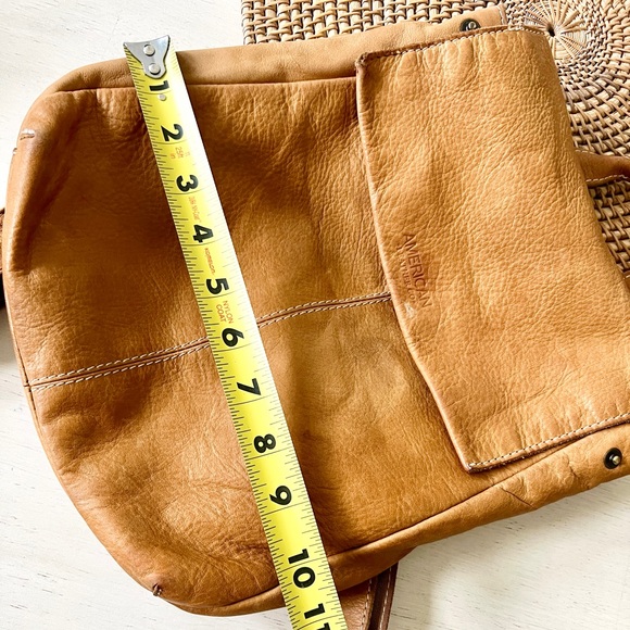 American Leather Tan Liberty backpack. - Picture 12 of 13